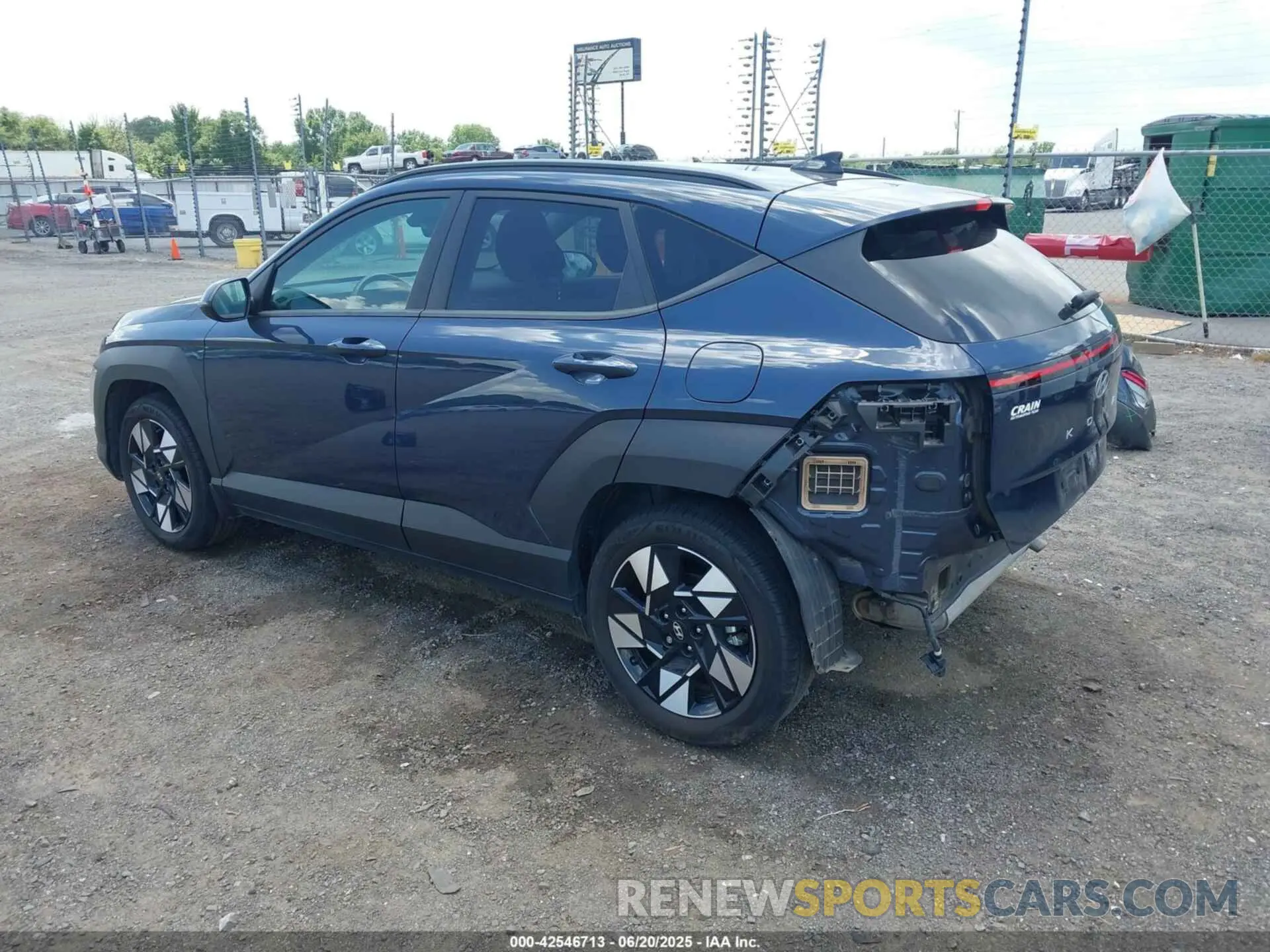 3 Photograph of a damaged car KM8HB3AB4RU084792 HYUNDAI KONA 2024