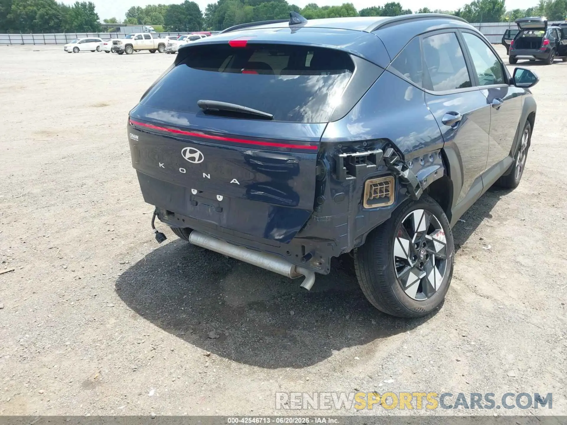 6 Photograph of a damaged car KM8HB3AB4RU084792 HYUNDAI KONA 2024