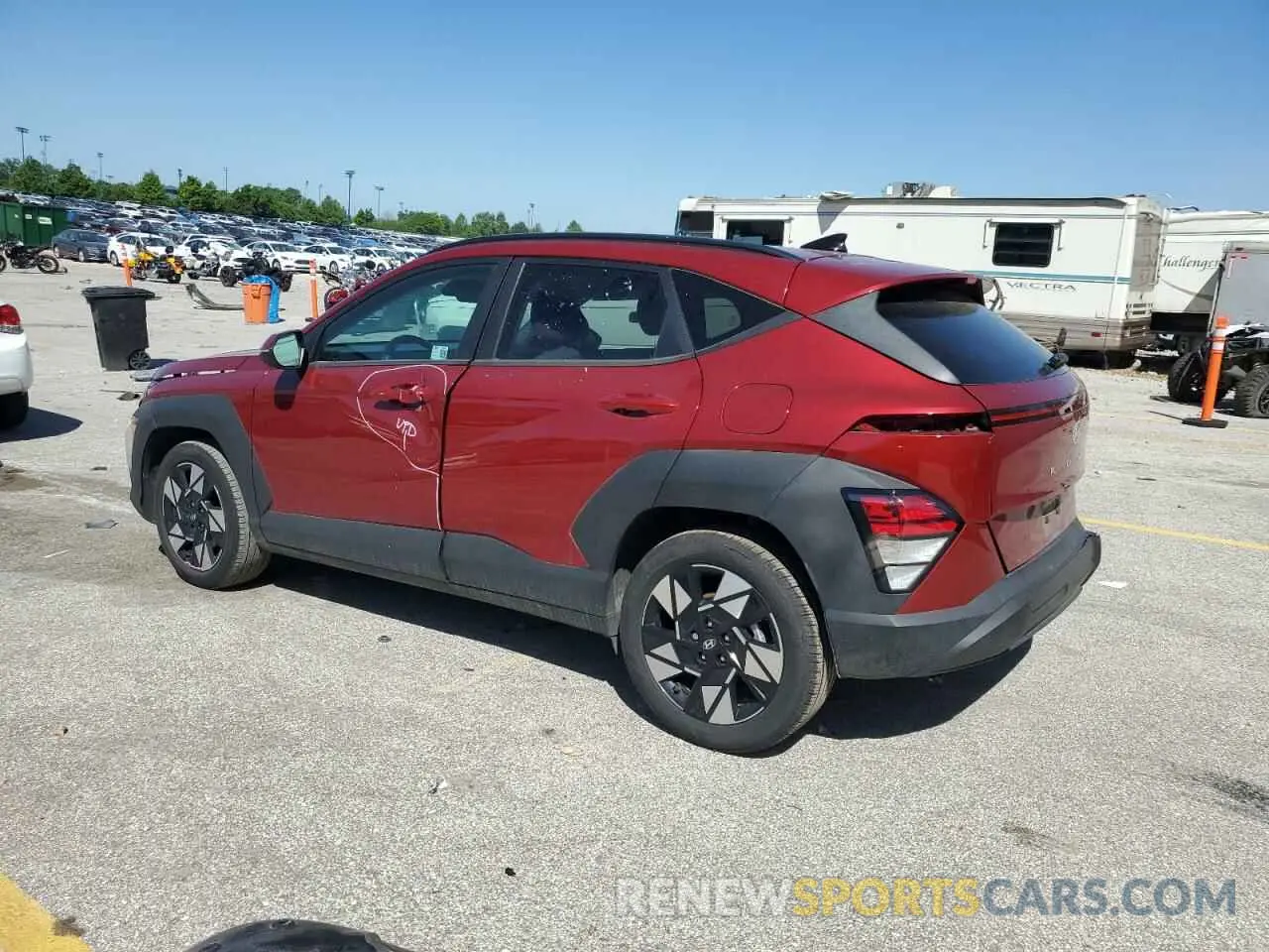 2 Photograph of a damaged car KM8HB3AB4RU109688 HYUNDAI KONA 2024