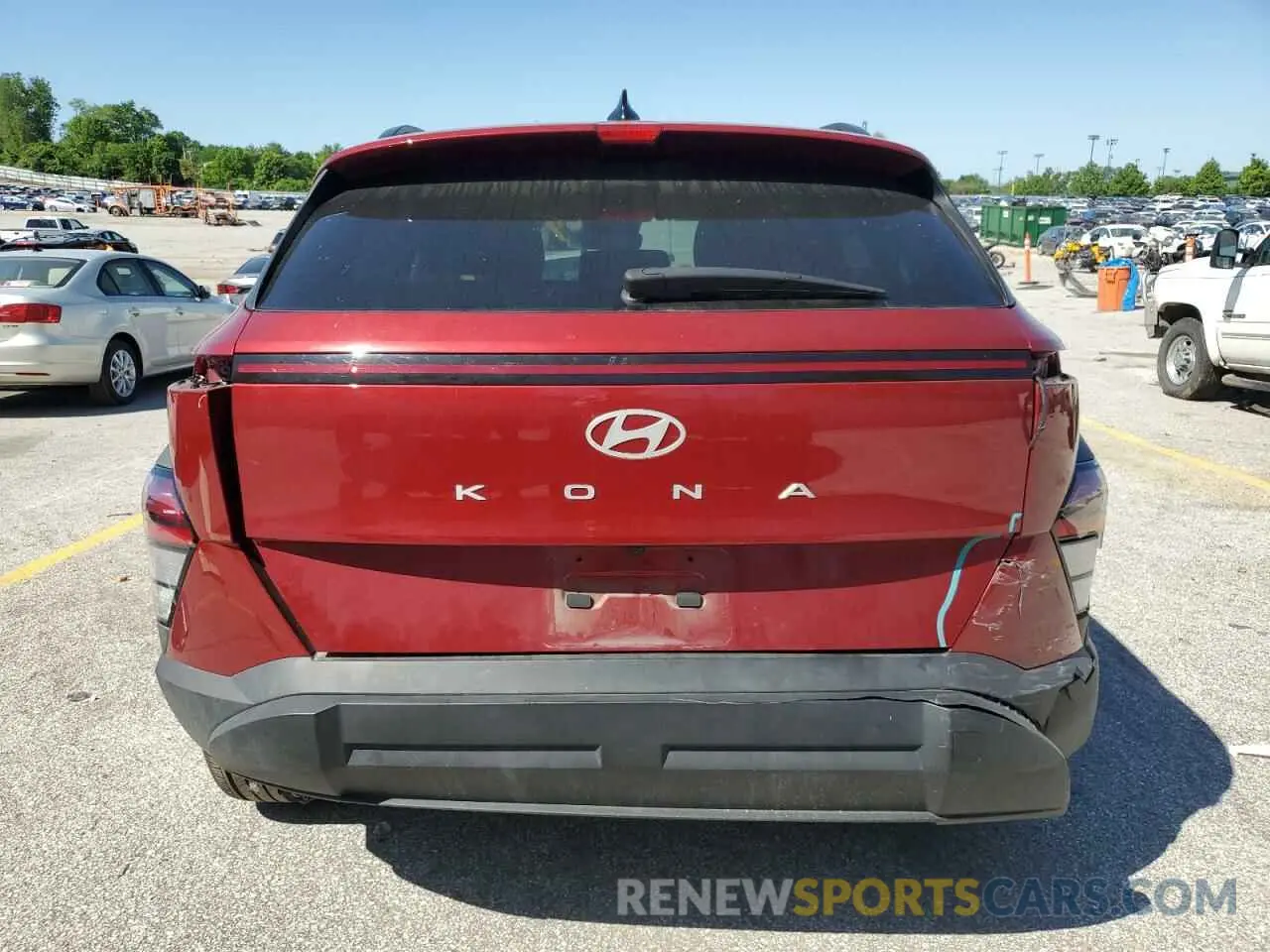 6 Photograph of a damaged car KM8HB3AB4RU109688 HYUNDAI KONA 2024