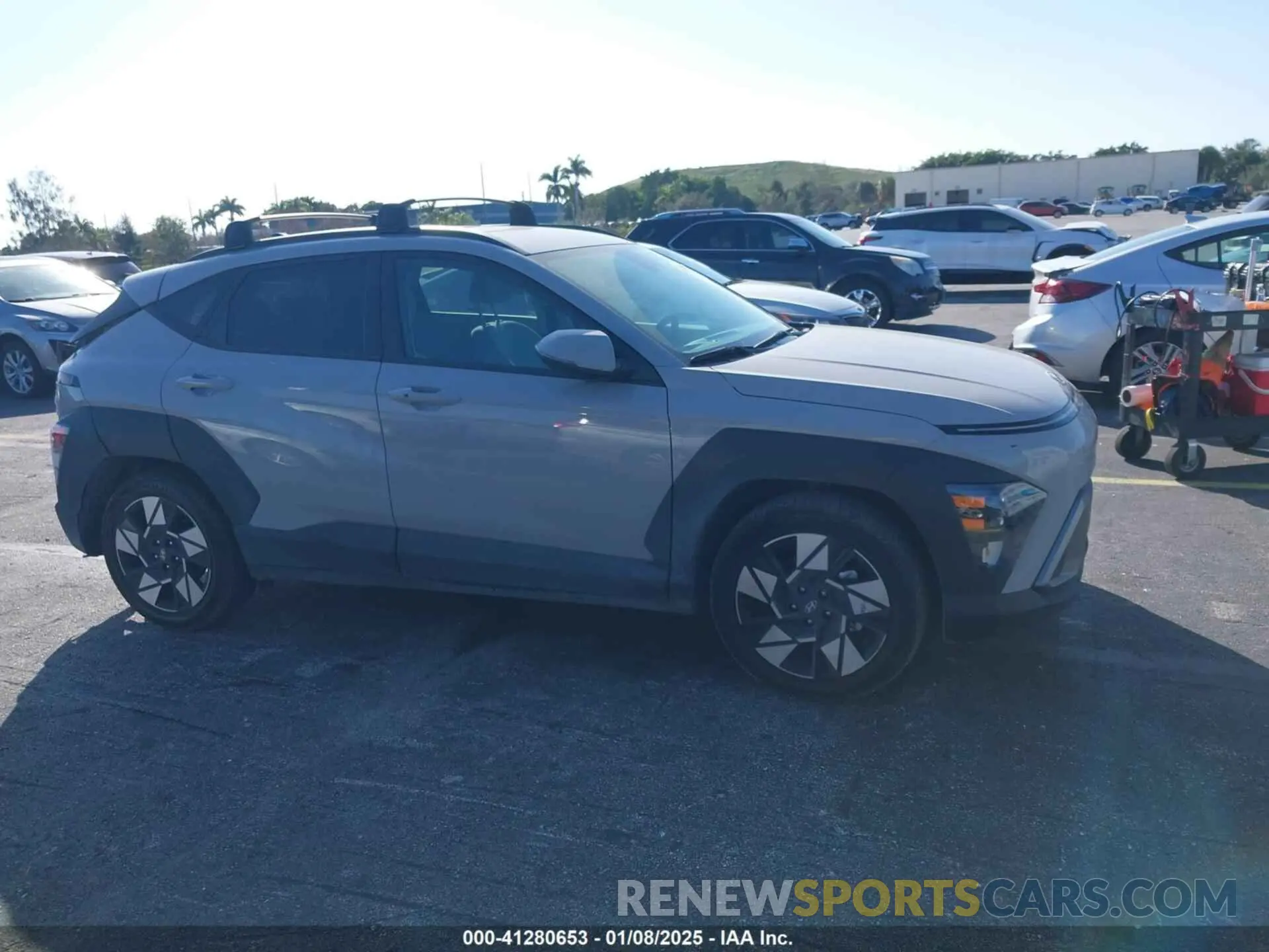 13 Photograph of a damaged car KM8HB3AB4RU137040 HYUNDAI KONA 2024
