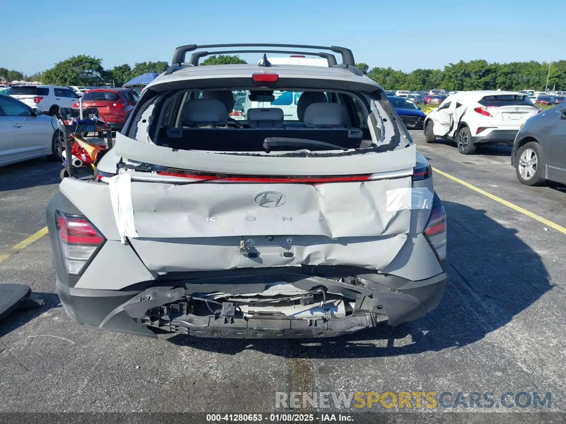 16 Photograph of a damaged car KM8HB3AB4RU137040 HYUNDAI KONA 2024