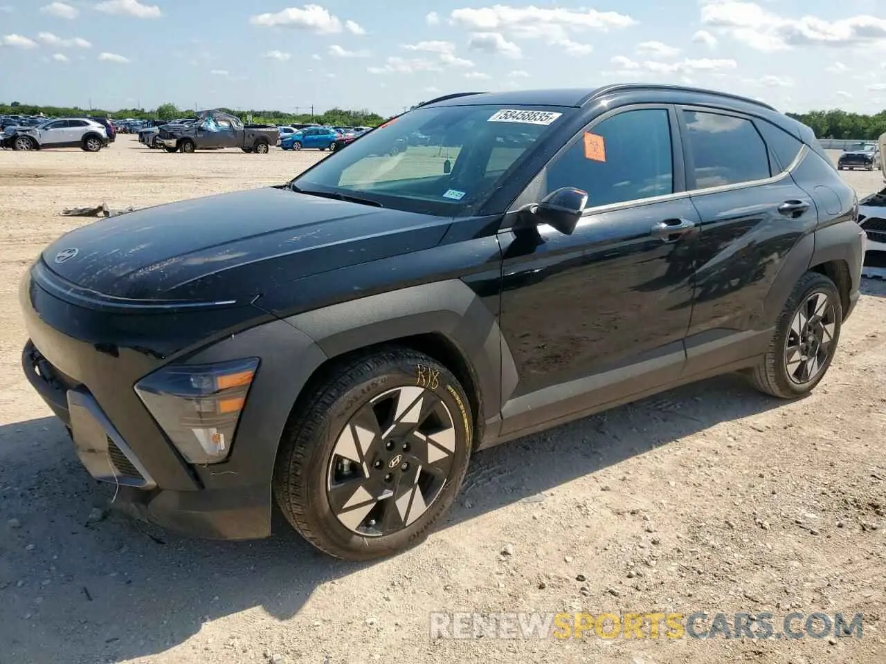 1 Photograph of a damaged car KM8HB3AB5RU052160 HYUNDAI KONA 2024