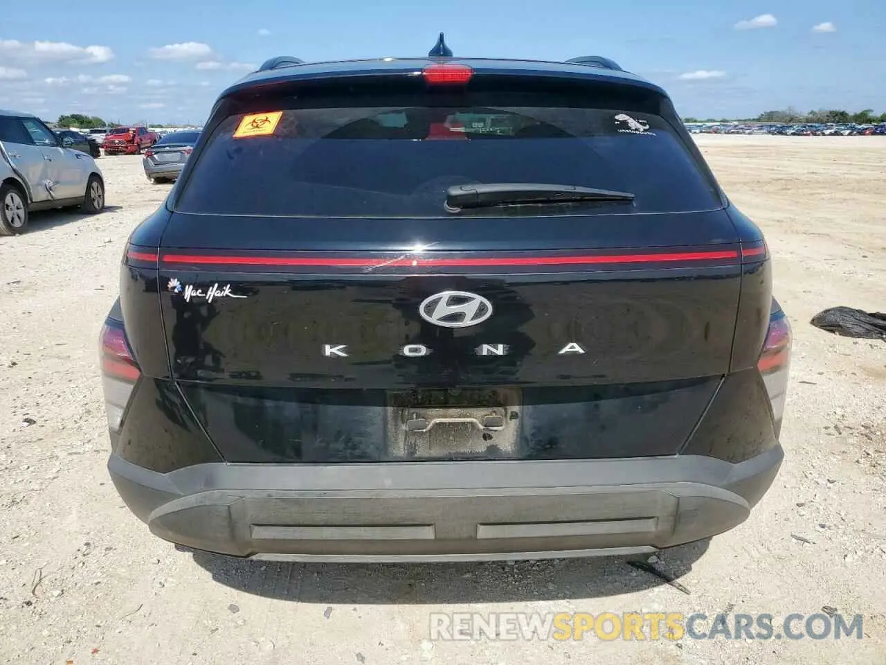 6 Photograph of a damaged car KM8HB3AB5RU052160 HYUNDAI KONA 2024