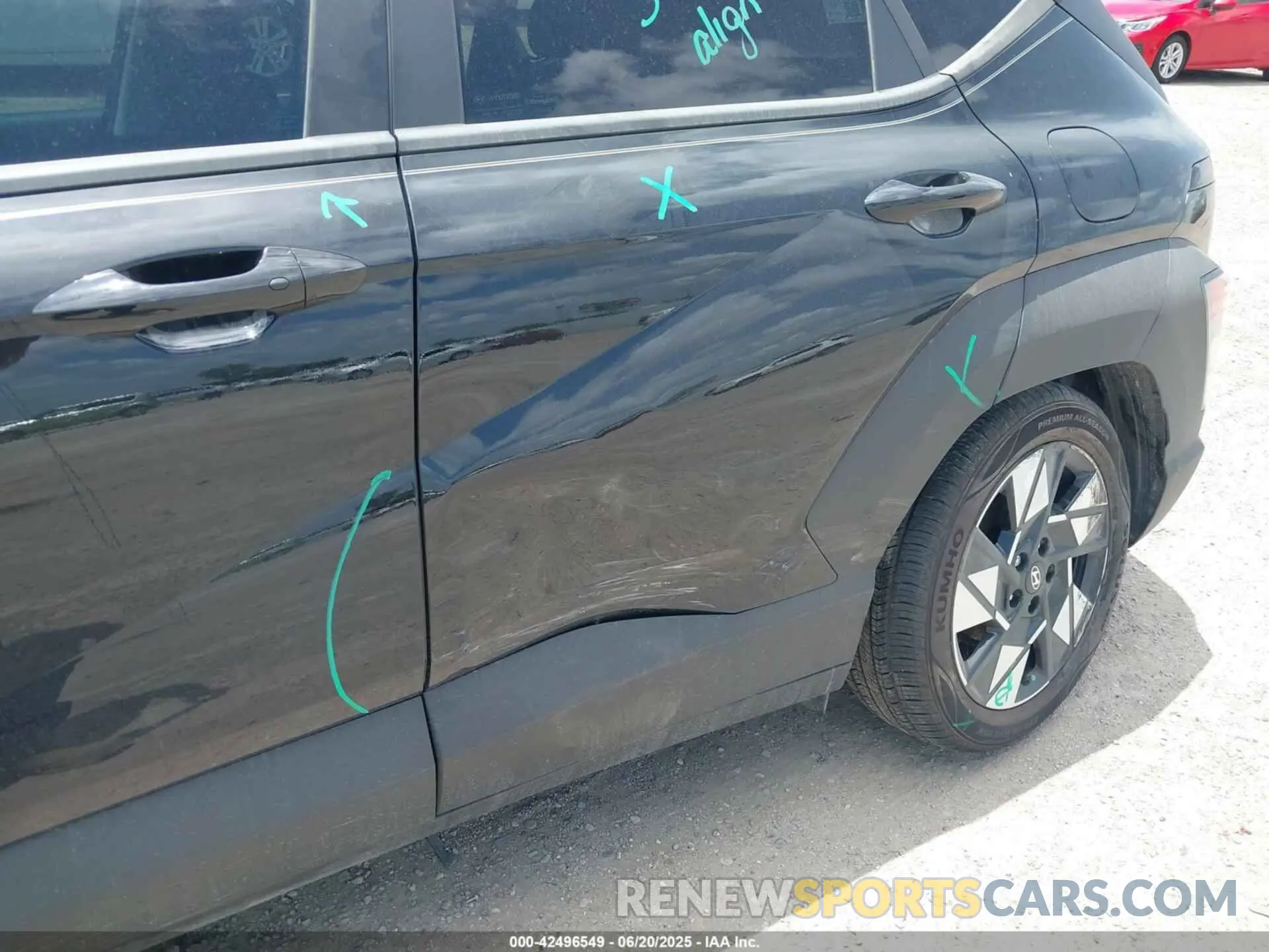 6 Photograph of a damaged car KM8HB3AB5RU111451 HYUNDAI KONA 2024