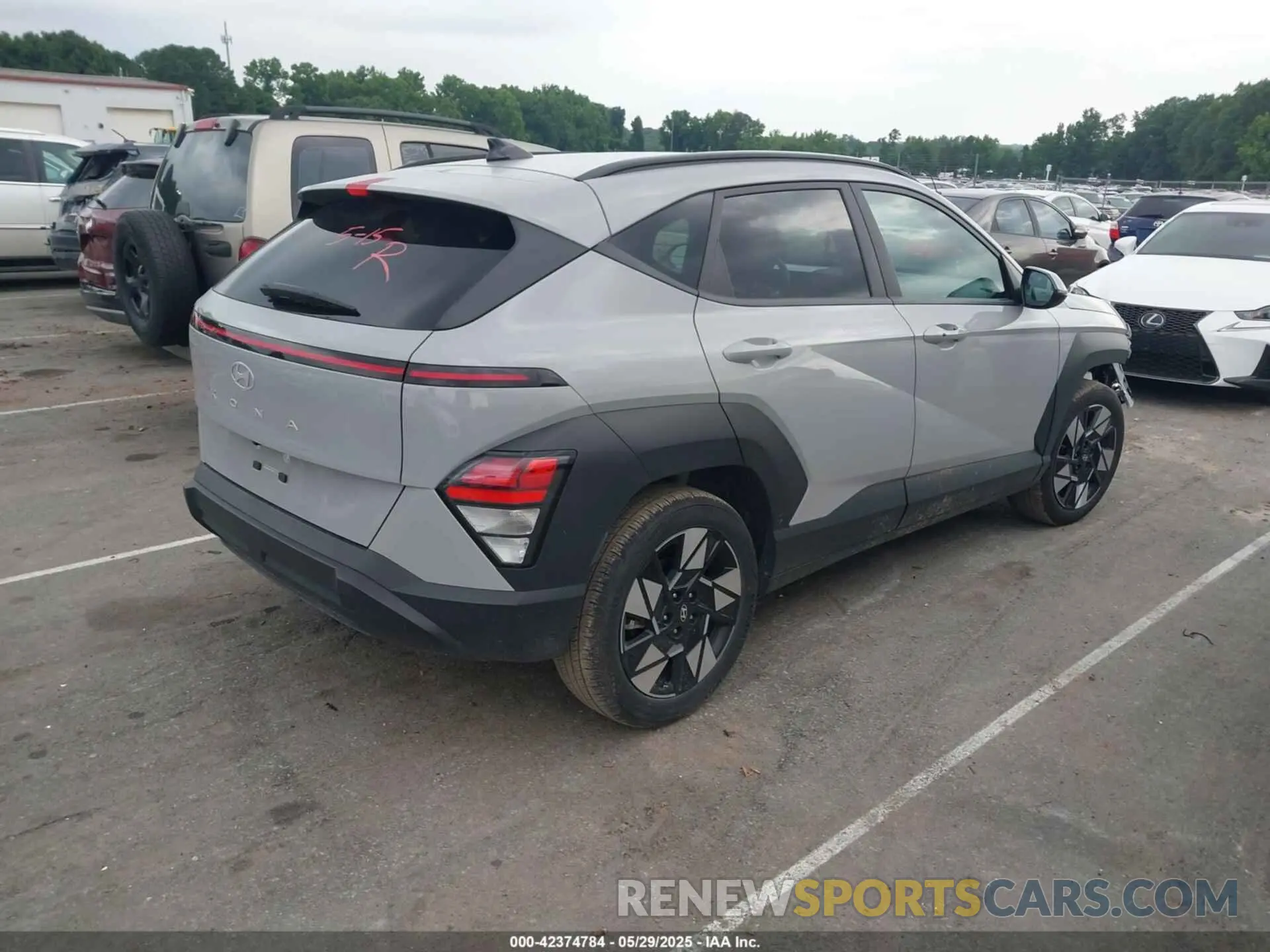 4 Photograph of a damaged car KM8HB3AB5RU117959 HYUNDAI KONA 2024