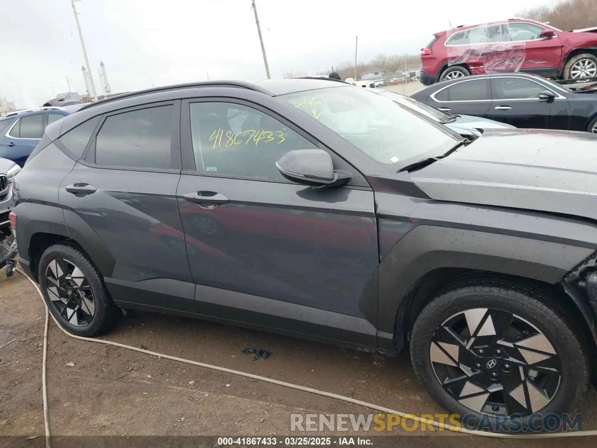 14 Photograph of a damaged car KM8HB3AB5RU135264 HYUNDAI KONA 2024