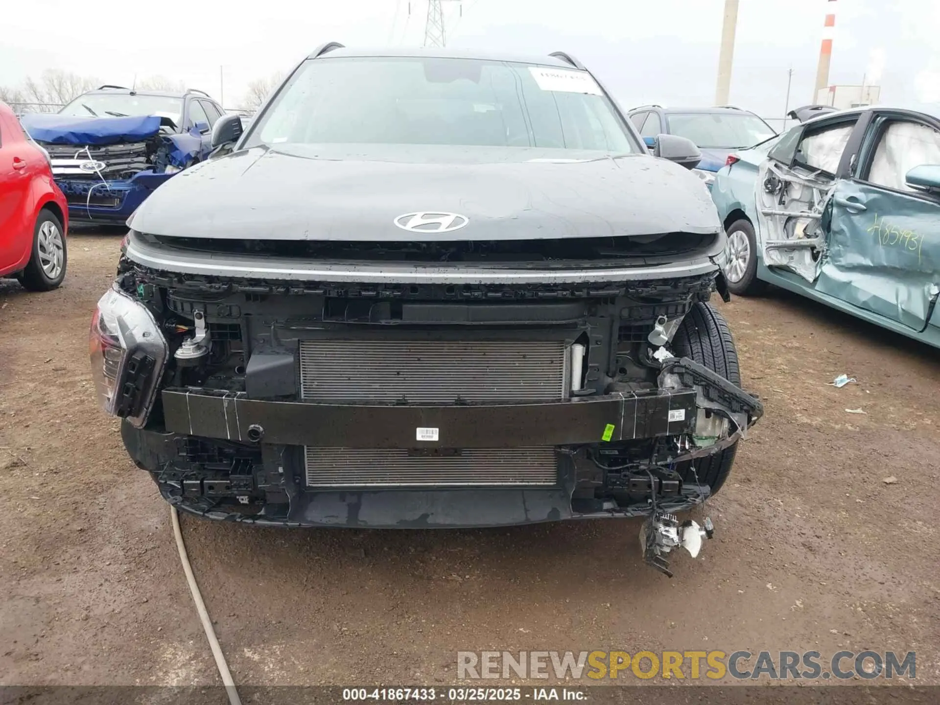 6 Photograph of a damaged car KM8HB3AB5RU135264 HYUNDAI KONA 2024