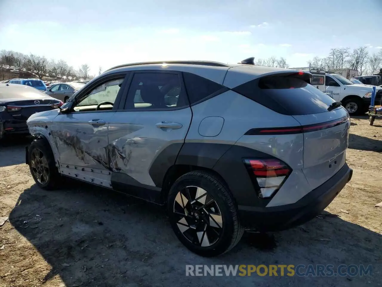 2 Photograph of a damaged car KM8HB3AB6RU065130 HYUNDAI KONA 2024