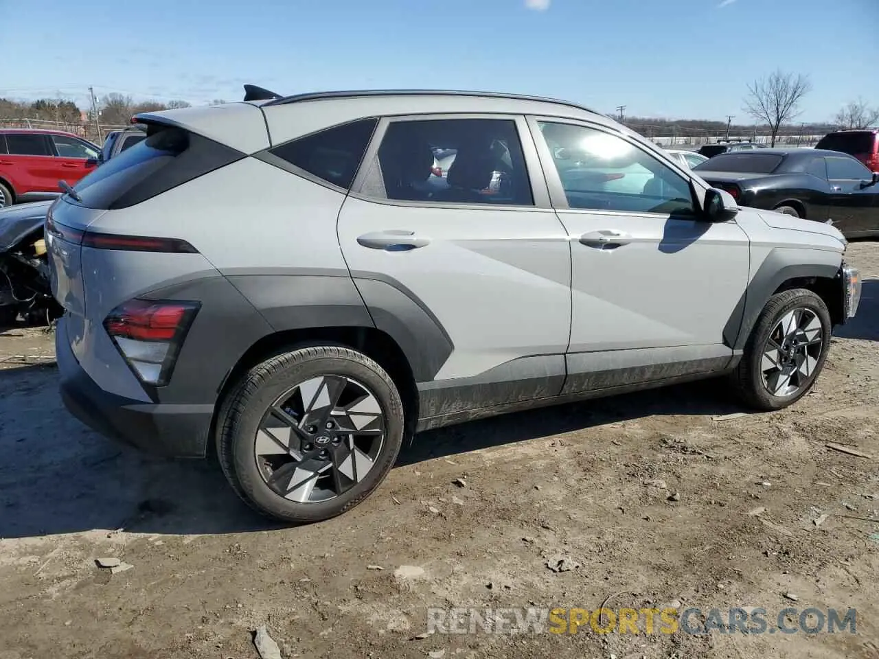 3 Photograph of a damaged car KM8HB3AB6RU065130 HYUNDAI KONA 2024