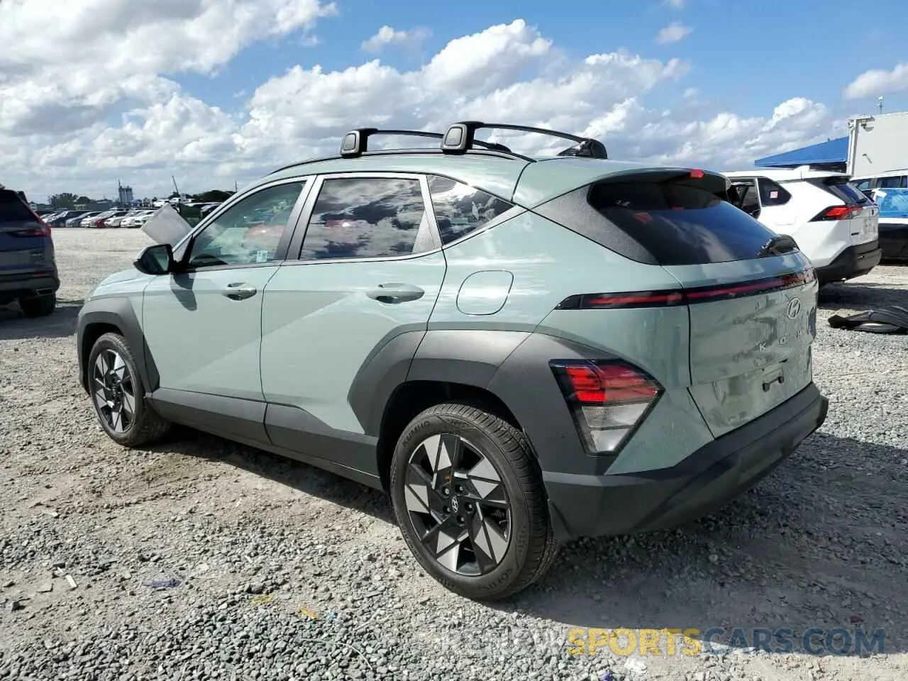 2 Photograph of a damaged car KM8HB3AB6RU116237 HYUNDAI KONA 2024