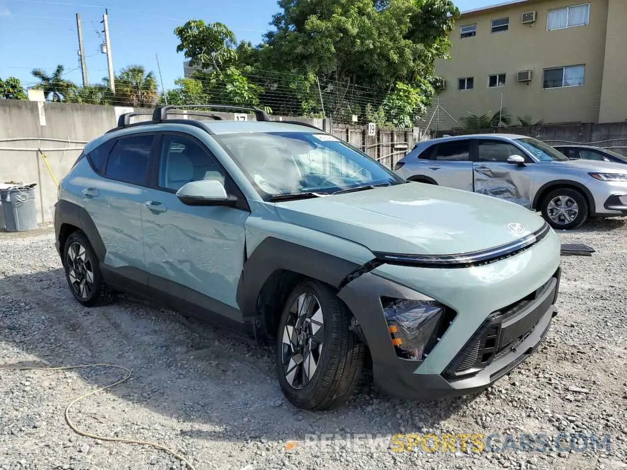 4 Photograph of a damaged car KM8HB3AB6RU116237 HYUNDAI KONA 2024