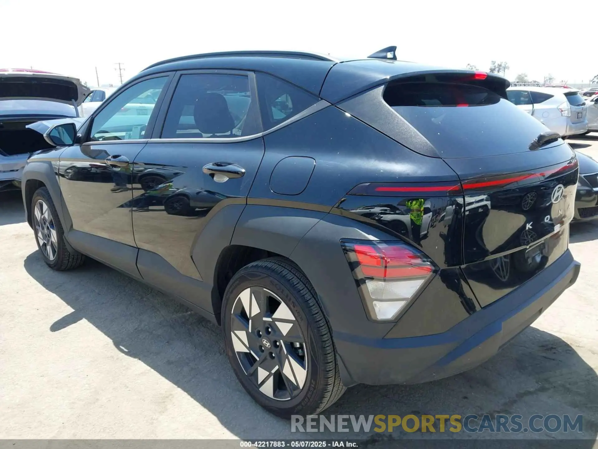 3 Photograph of a damaged car KM8HB3AB6RU162442 HYUNDAI KONA 2024