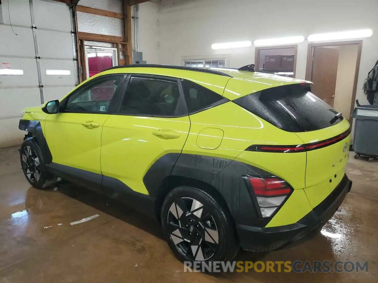 2 Photograph of a damaged car KM8HB3AB6RU183355 HYUNDAI KONA 2024