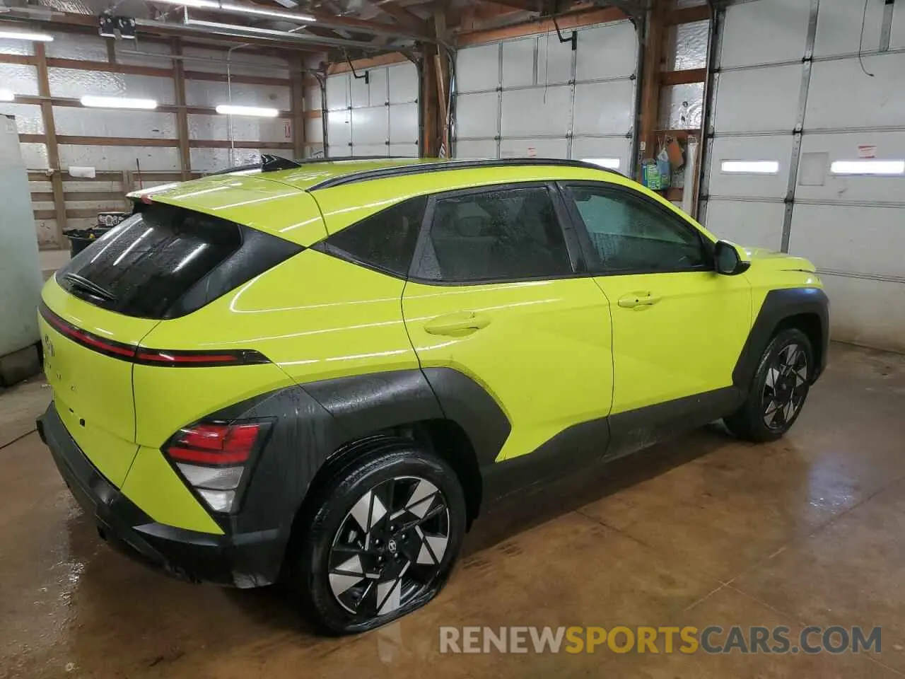 3 Photograph of a damaged car KM8HB3AB6RU183355 HYUNDAI KONA 2024