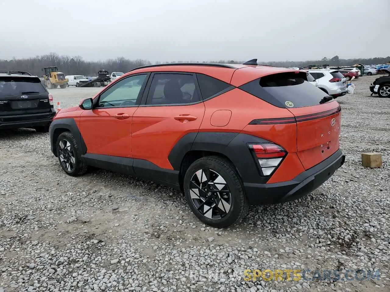 2 Photograph of a damaged car KM8HB3AB7RU052676 HYUNDAI KONA 2024