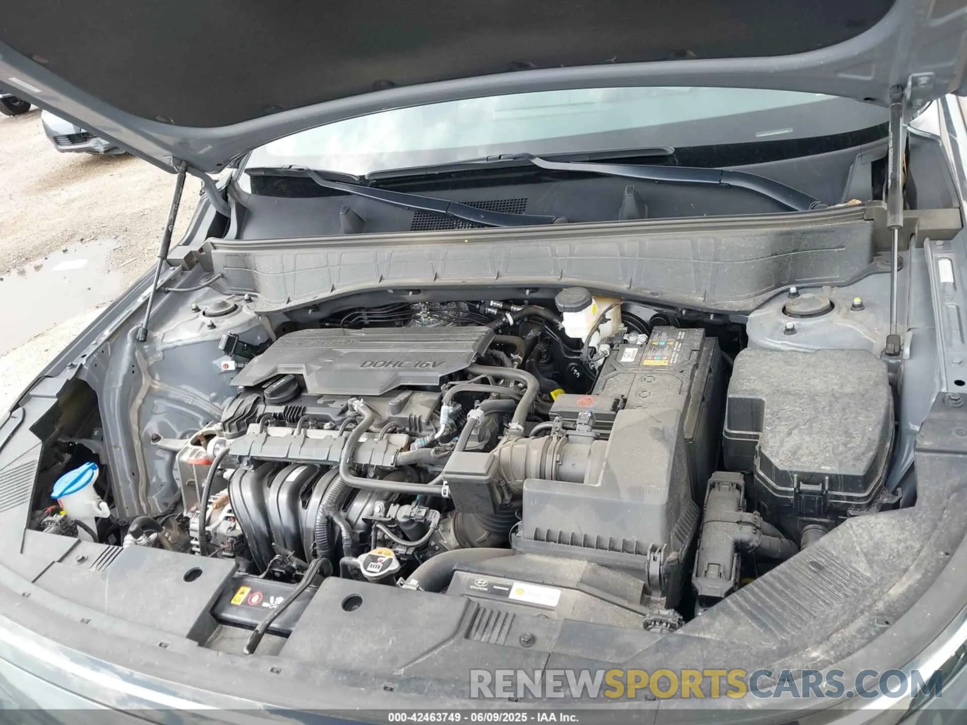 10 Photograph of a damaged car KM8HB3AB7RU054136 HYUNDAI KONA 2024