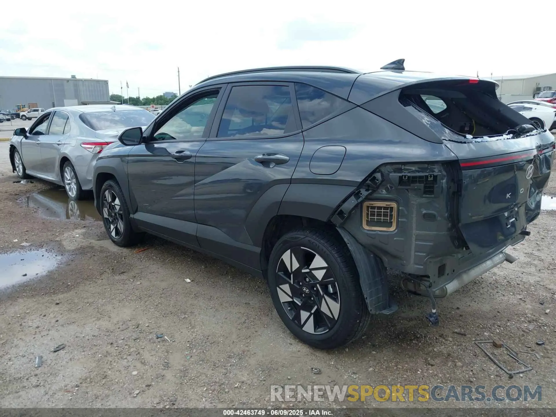 3 Photograph of a damaged car KM8HB3AB7RU054136 HYUNDAI KONA 2024