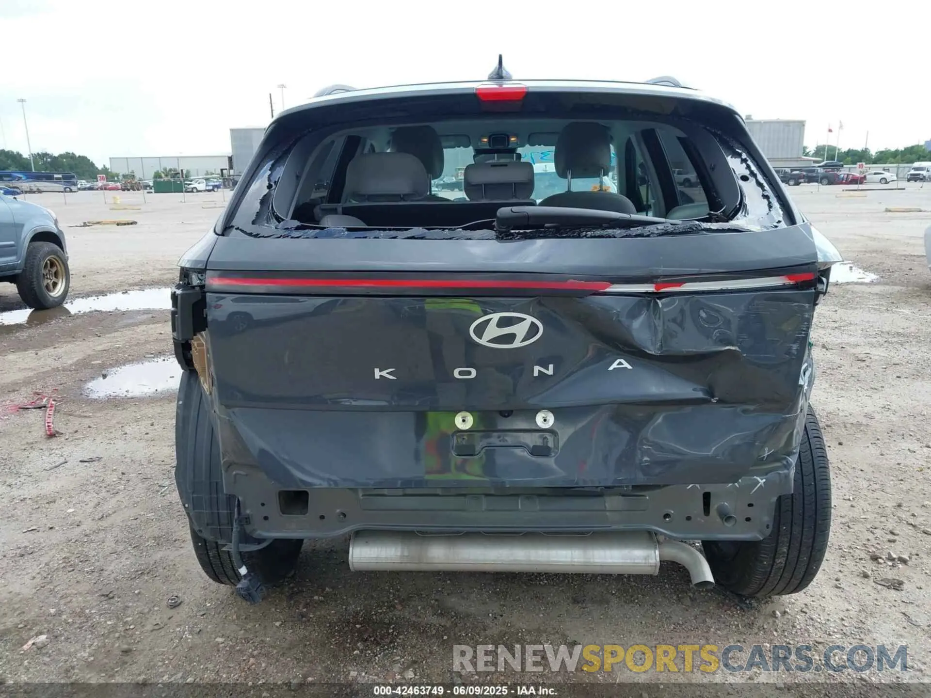 6 Photograph of a damaged car KM8HB3AB7RU054136 HYUNDAI KONA 2024