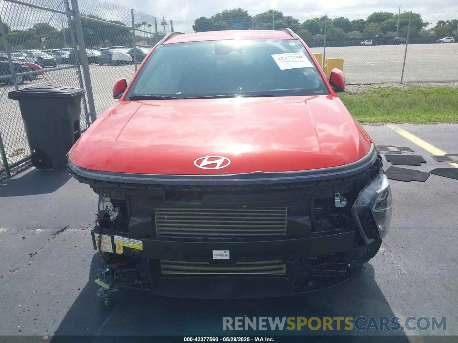 12 Photograph of a damaged car KM8HB3AB7RU102024 HYUNDAI KONA 2024