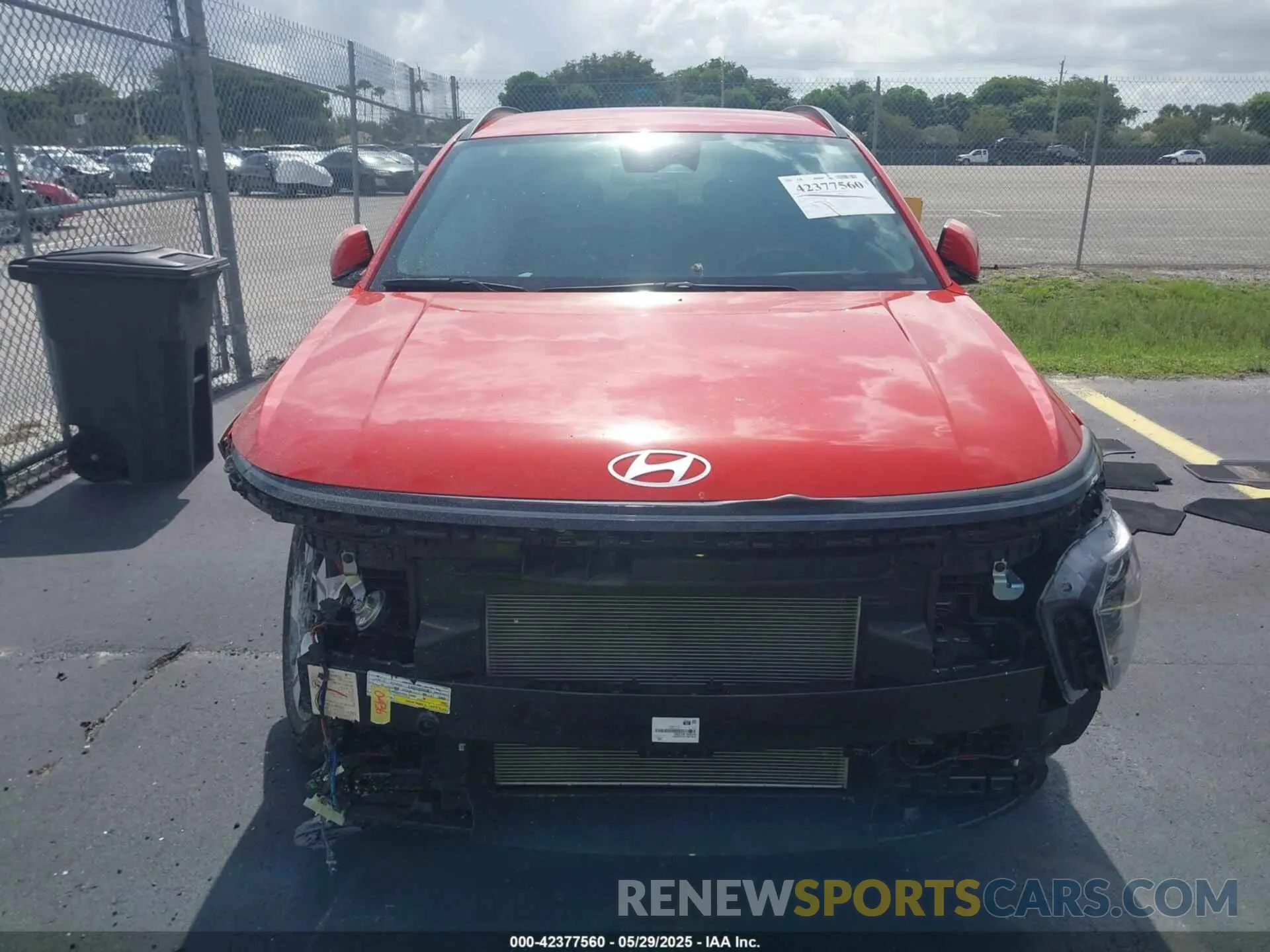 6 Photograph of a damaged car KM8HB3AB7RU102024 HYUNDAI KONA 2024