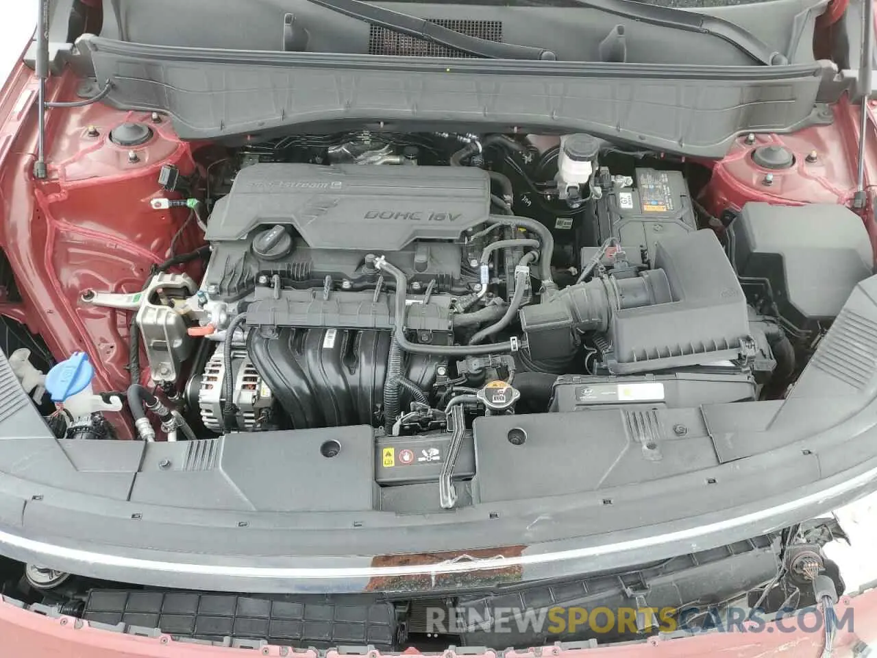 14 Photograph of a damaged car KM8HB3AB7RU104064 HYUNDAI KONA 2024