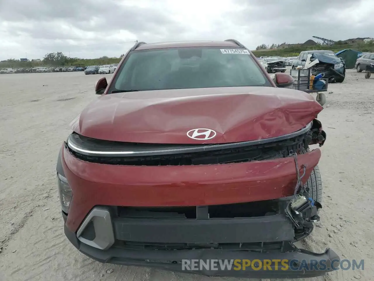 5 Photograph of a damaged car KM8HB3AB7RU104064 HYUNDAI KONA 2024