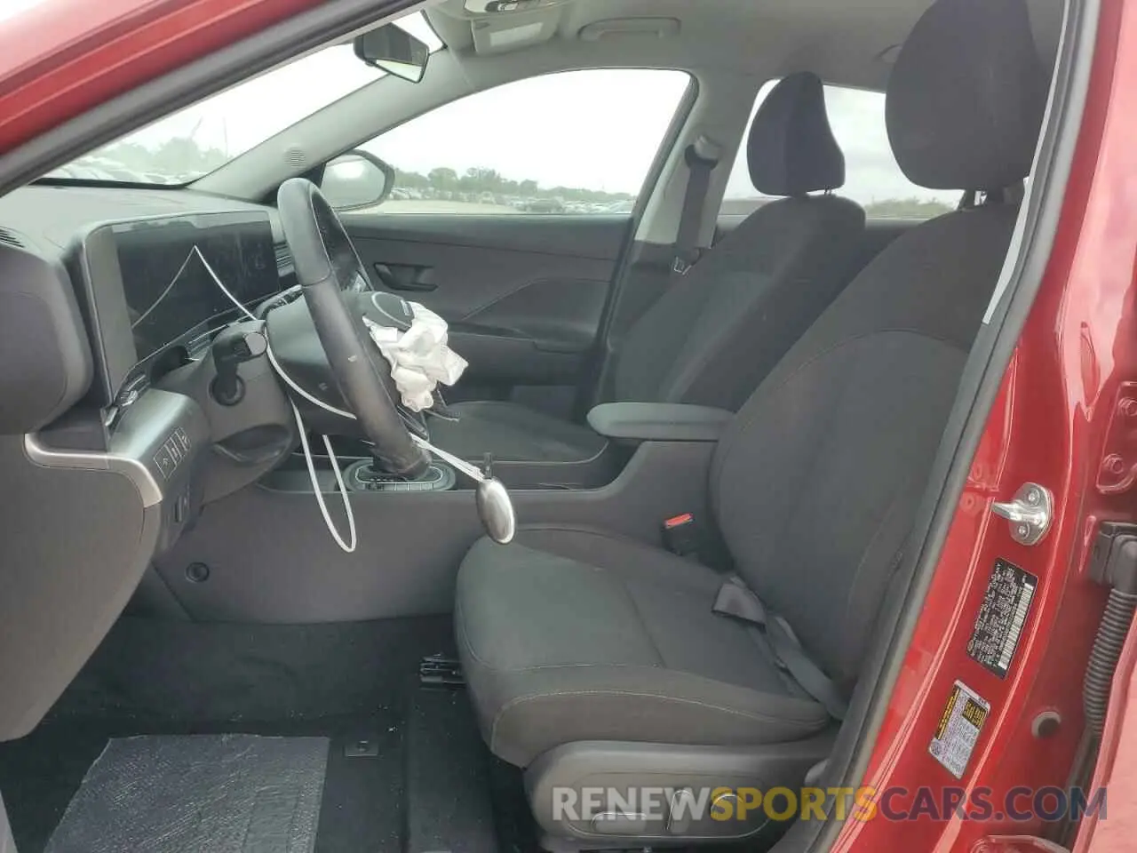 7 Photograph of a damaged car KM8HB3AB7RU104064 HYUNDAI KONA 2024