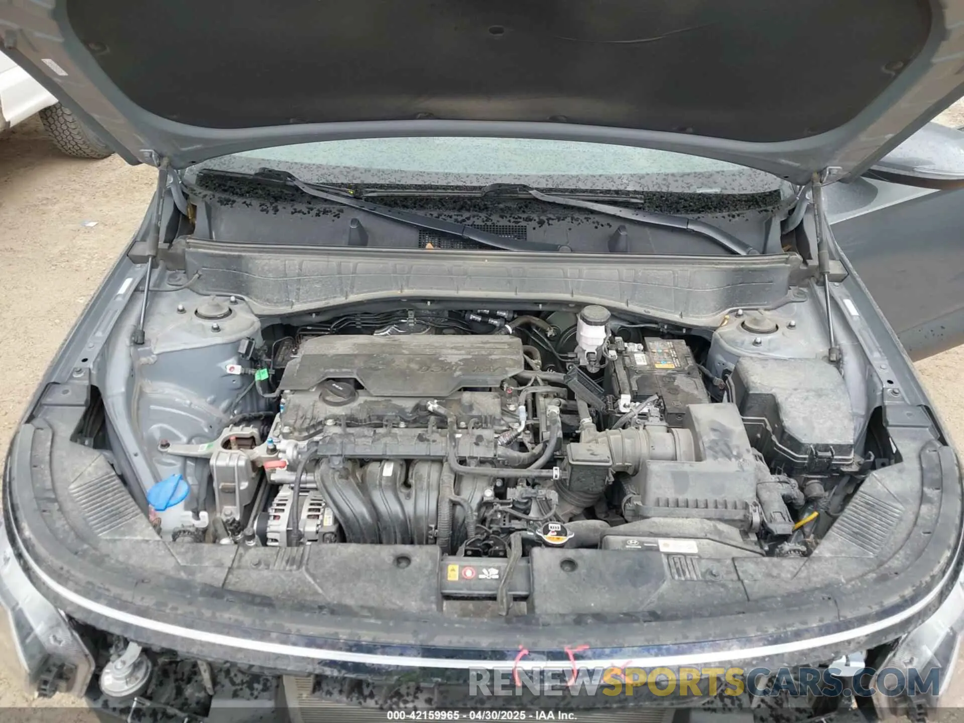 10 Photograph of a damaged car KM8HB3AB7RU123570 HYUNDAI KONA 2024