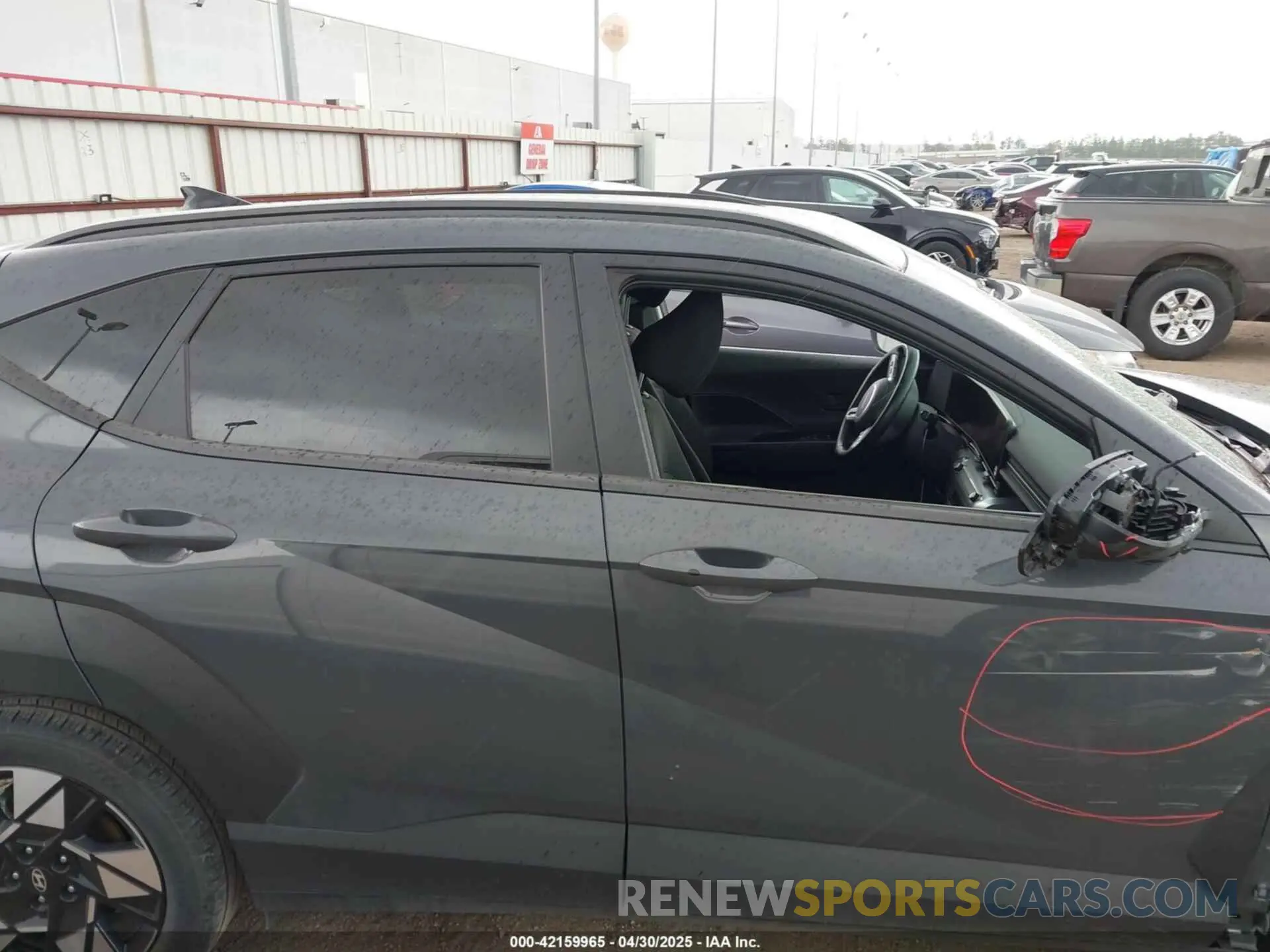 14 Photograph of a damaged car KM8HB3AB7RU123570 HYUNDAI KONA 2024