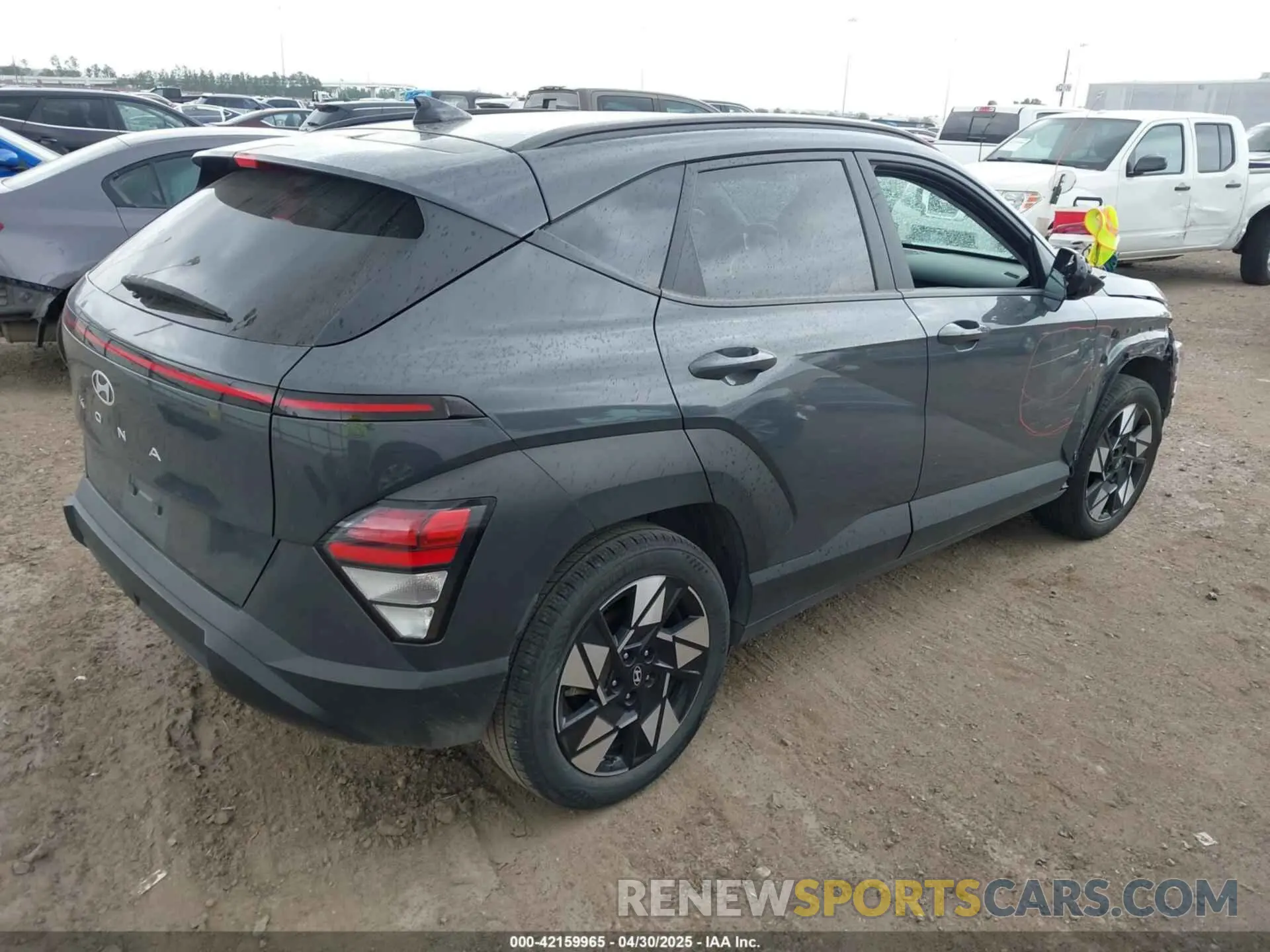4 Photograph of a damaged car KM8HB3AB7RU123570 HYUNDAI KONA 2024