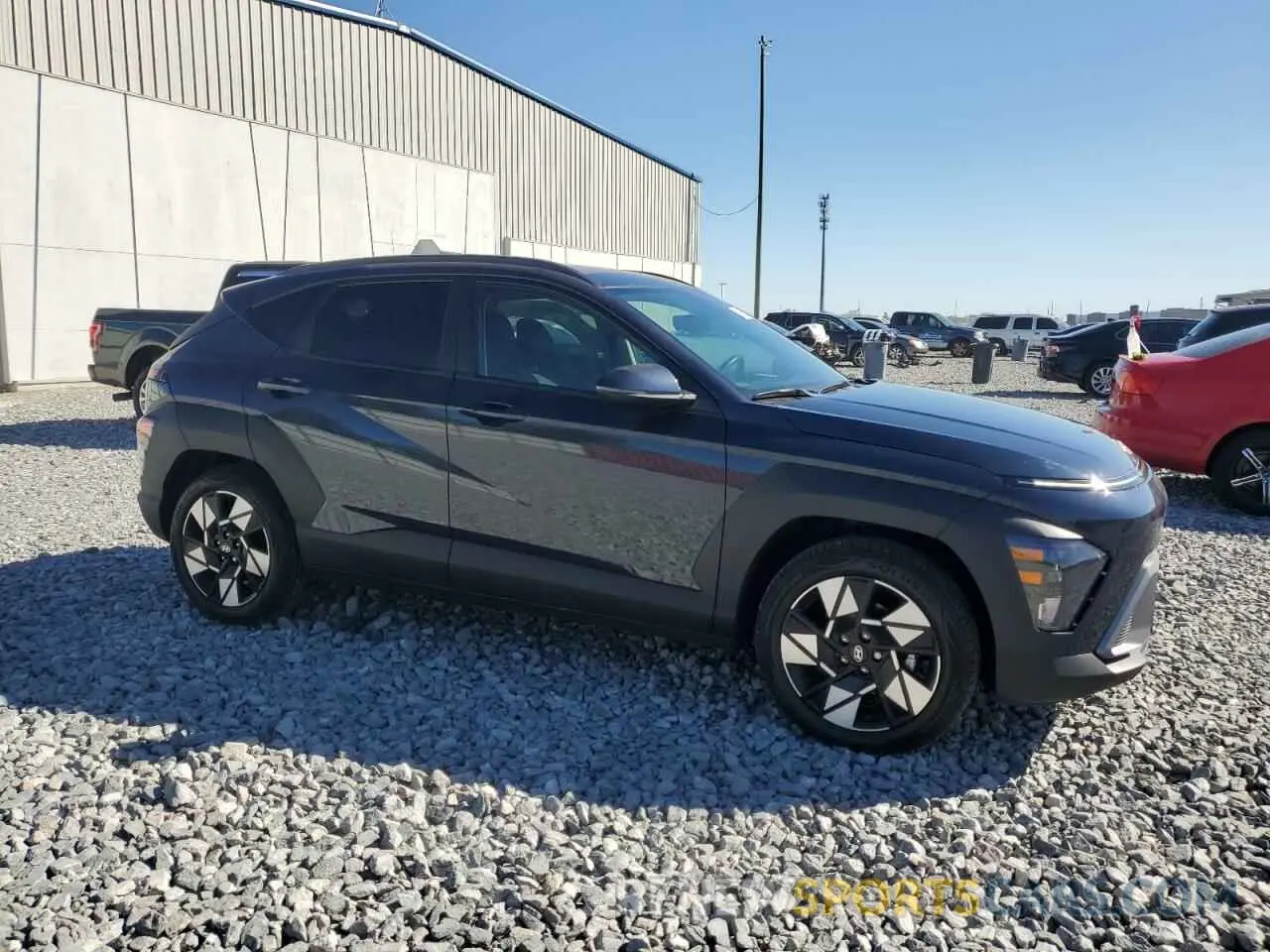 4 Photograph of a damaged car KM8HB3AB7RU131331 HYUNDAI KONA 2024