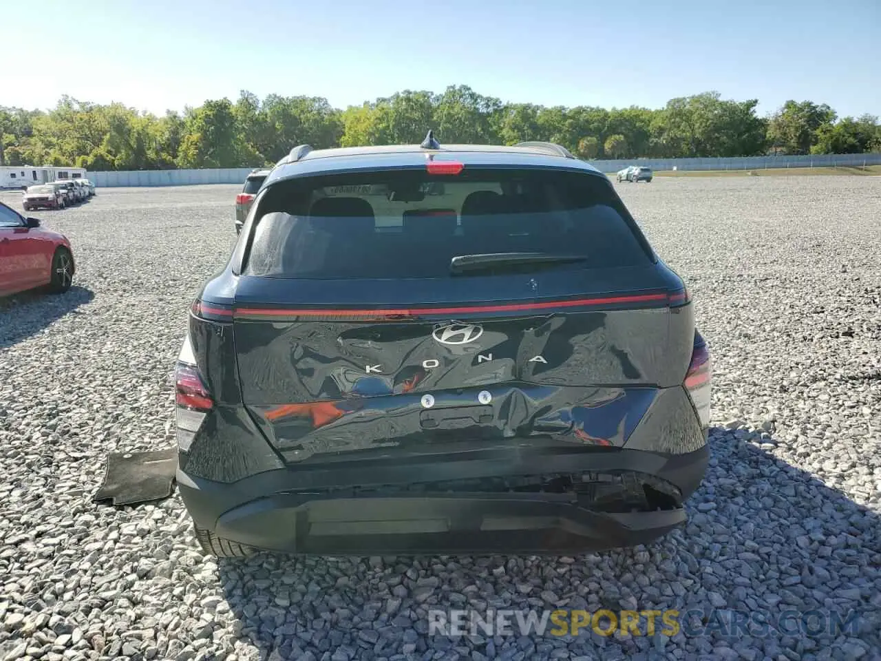 6 Photograph of a damaged car KM8HB3AB7RU131331 HYUNDAI KONA 2024