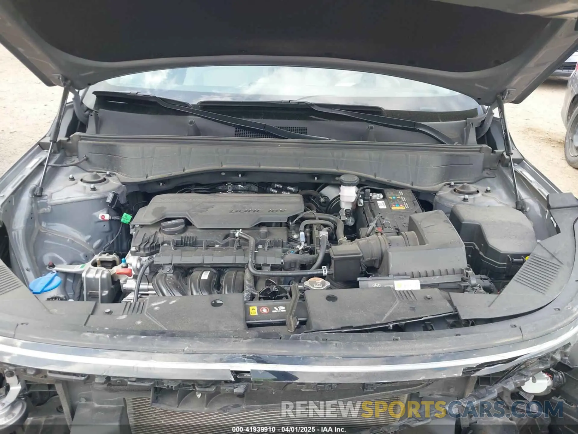 10 Photograph of a damaged car KM8HB3AB7RU145407 HYUNDAI KONA 2024
