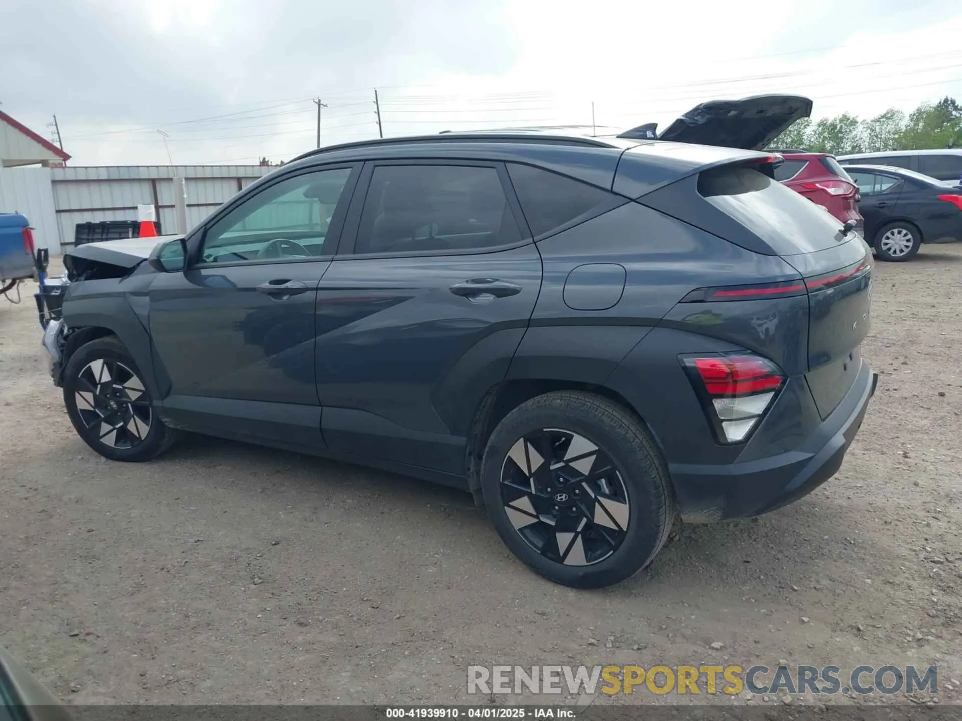 14 Photograph of a damaged car KM8HB3AB7RU145407 HYUNDAI KONA 2024