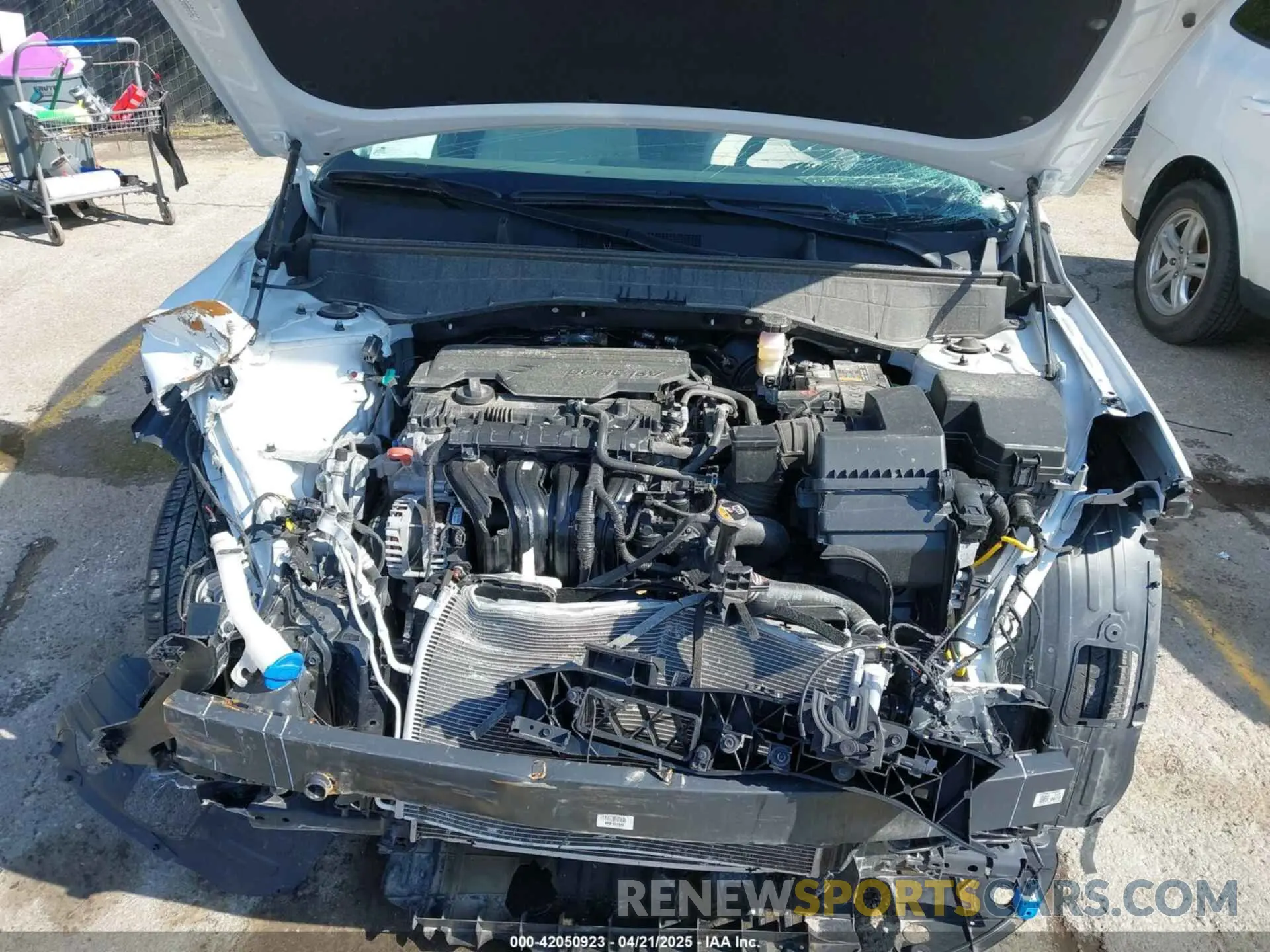 10 Photograph of a damaged car KM8HB3AB7RU147464 HYUNDAI KONA 2024