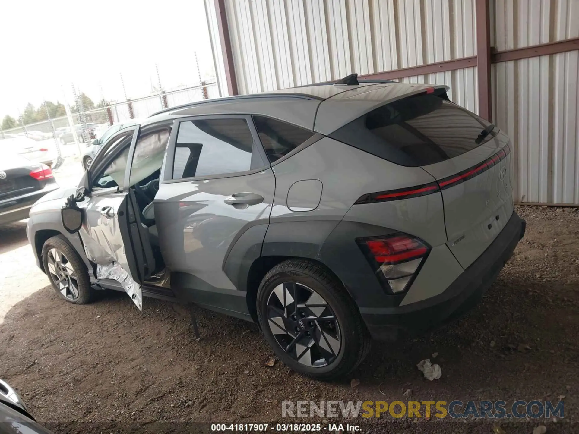 14 Photograph of a damaged car KM8HB3AB7RU178360 HYUNDAI KONA 2024