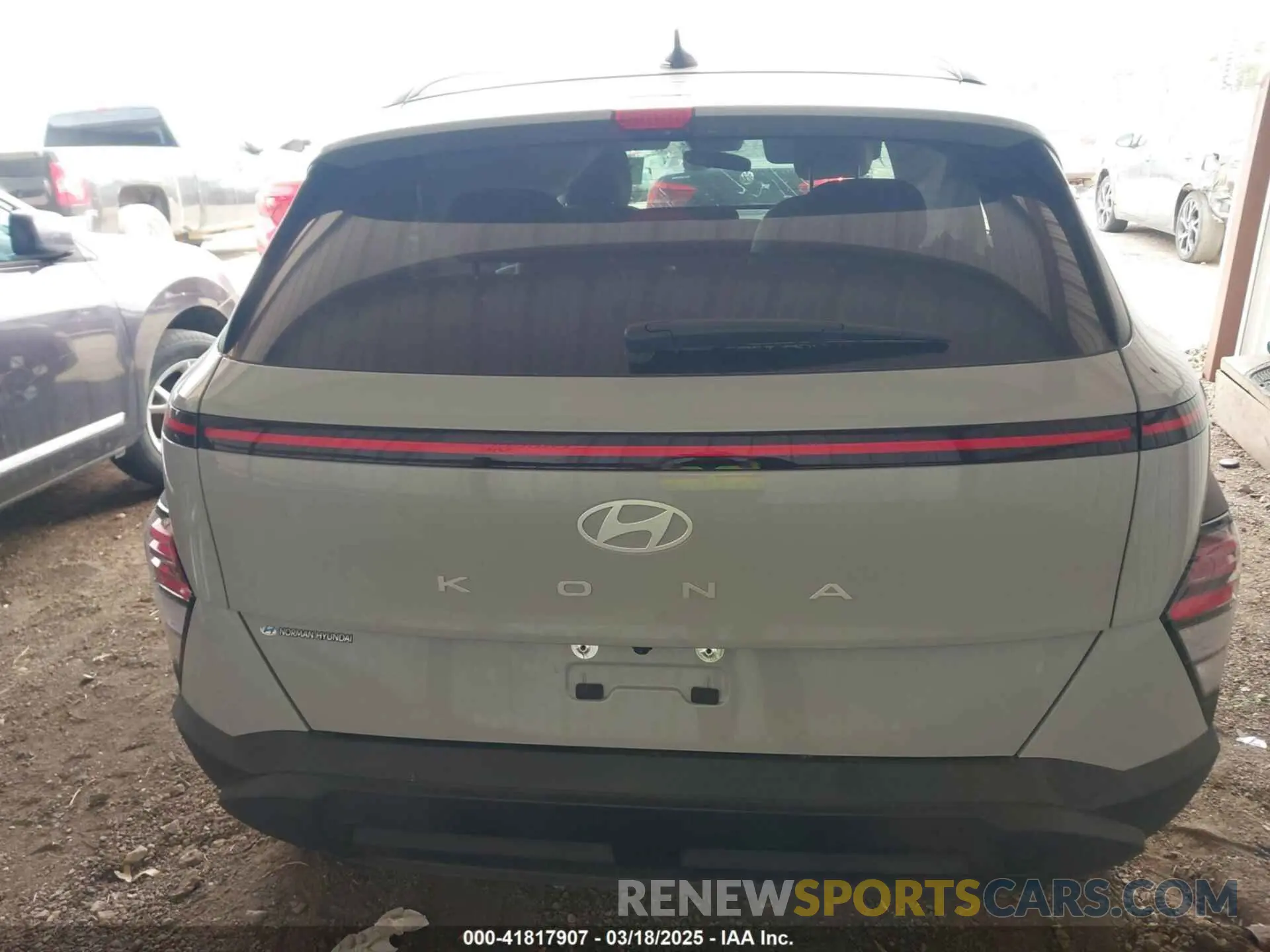 16 Photograph of a damaged car KM8HB3AB7RU178360 HYUNDAI KONA 2024