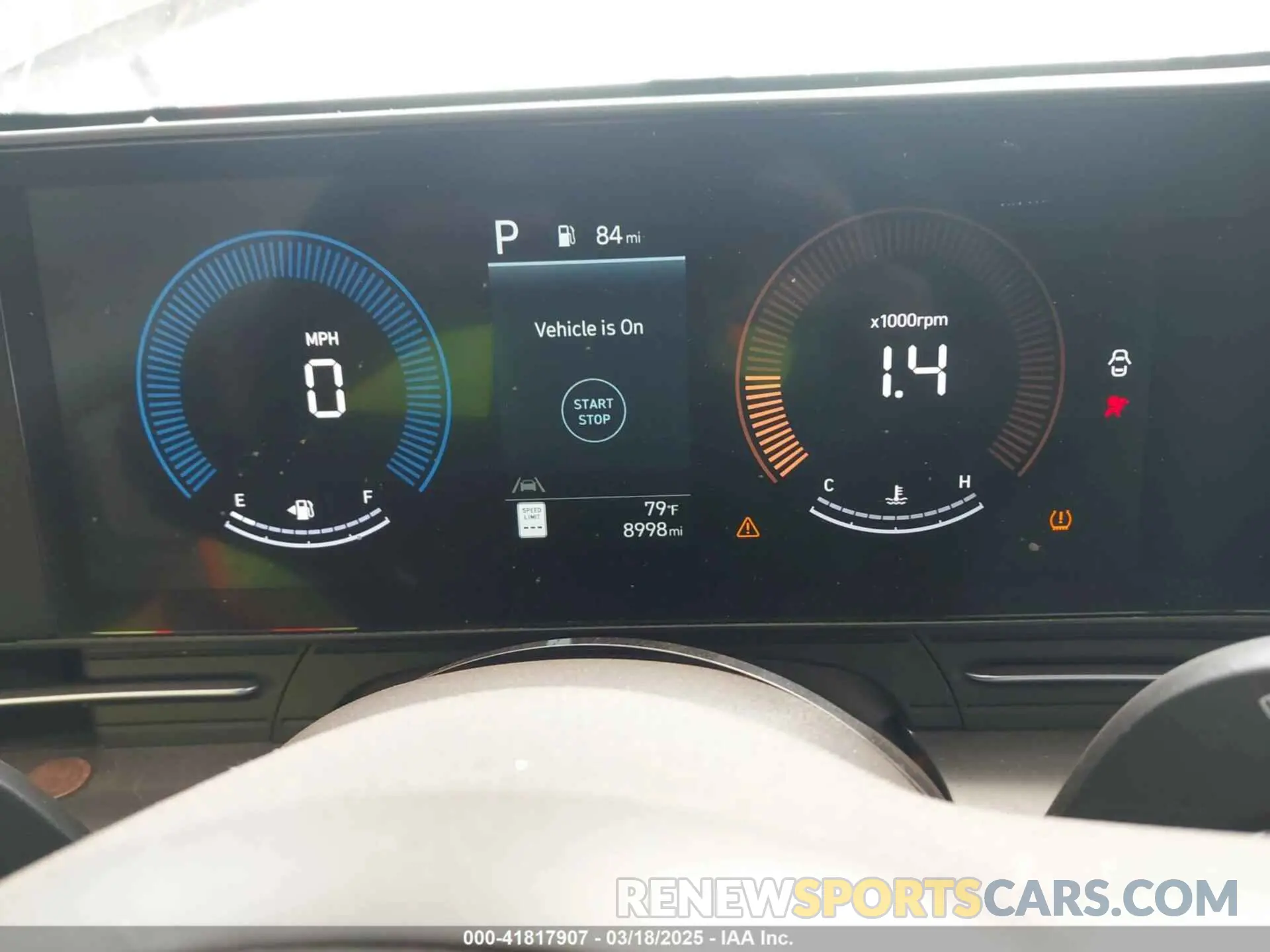 7 Photograph of a damaged car KM8HB3AB7RU178360 HYUNDAI KONA 2024