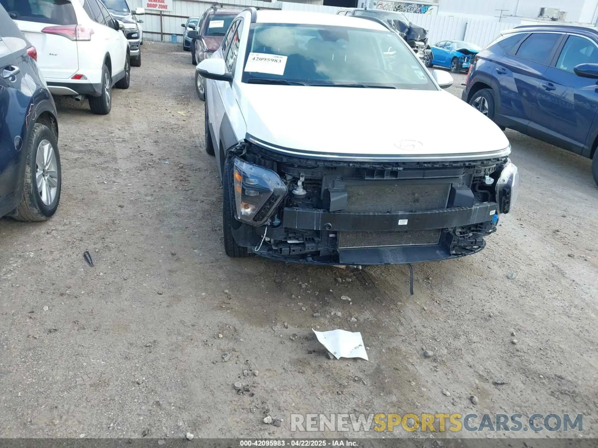 6 Photograph of a damaged car KM8HB3AB7RU181713 HYUNDAI KONA 2024