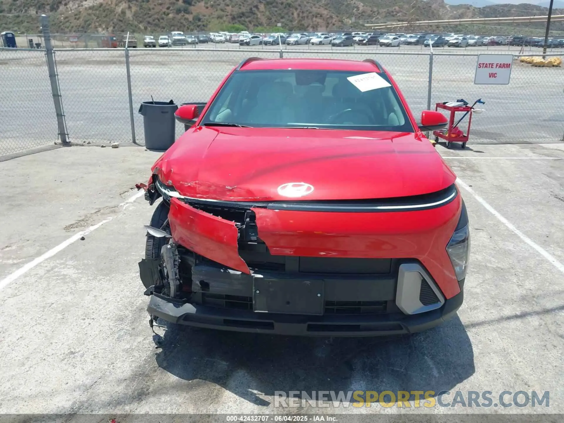 13 Photograph of a damaged car KM8HB3AB8RU095892 HYUNDAI KONA 2024