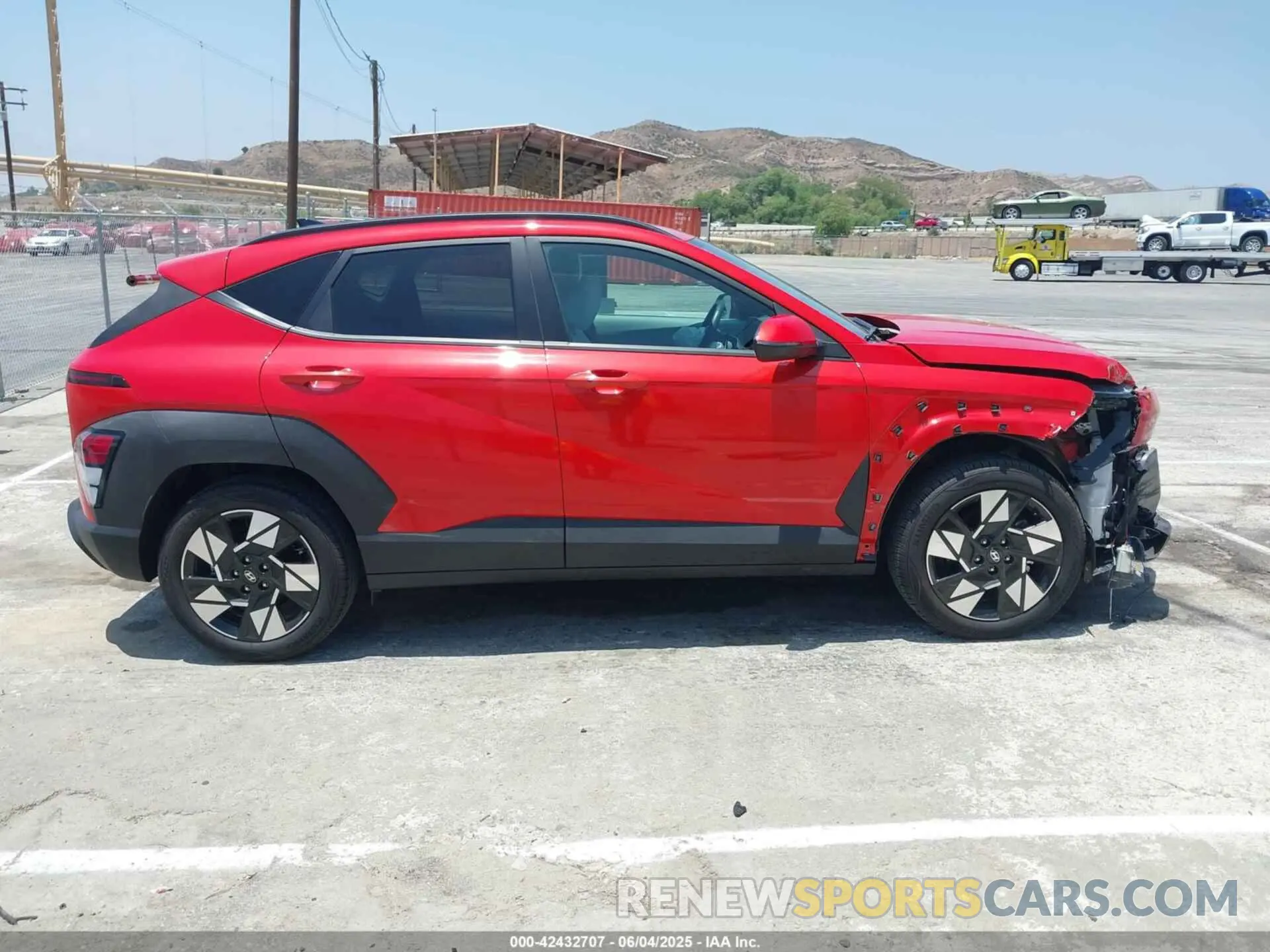 14 Photograph of a damaged car KM8HB3AB8RU095892 HYUNDAI KONA 2024