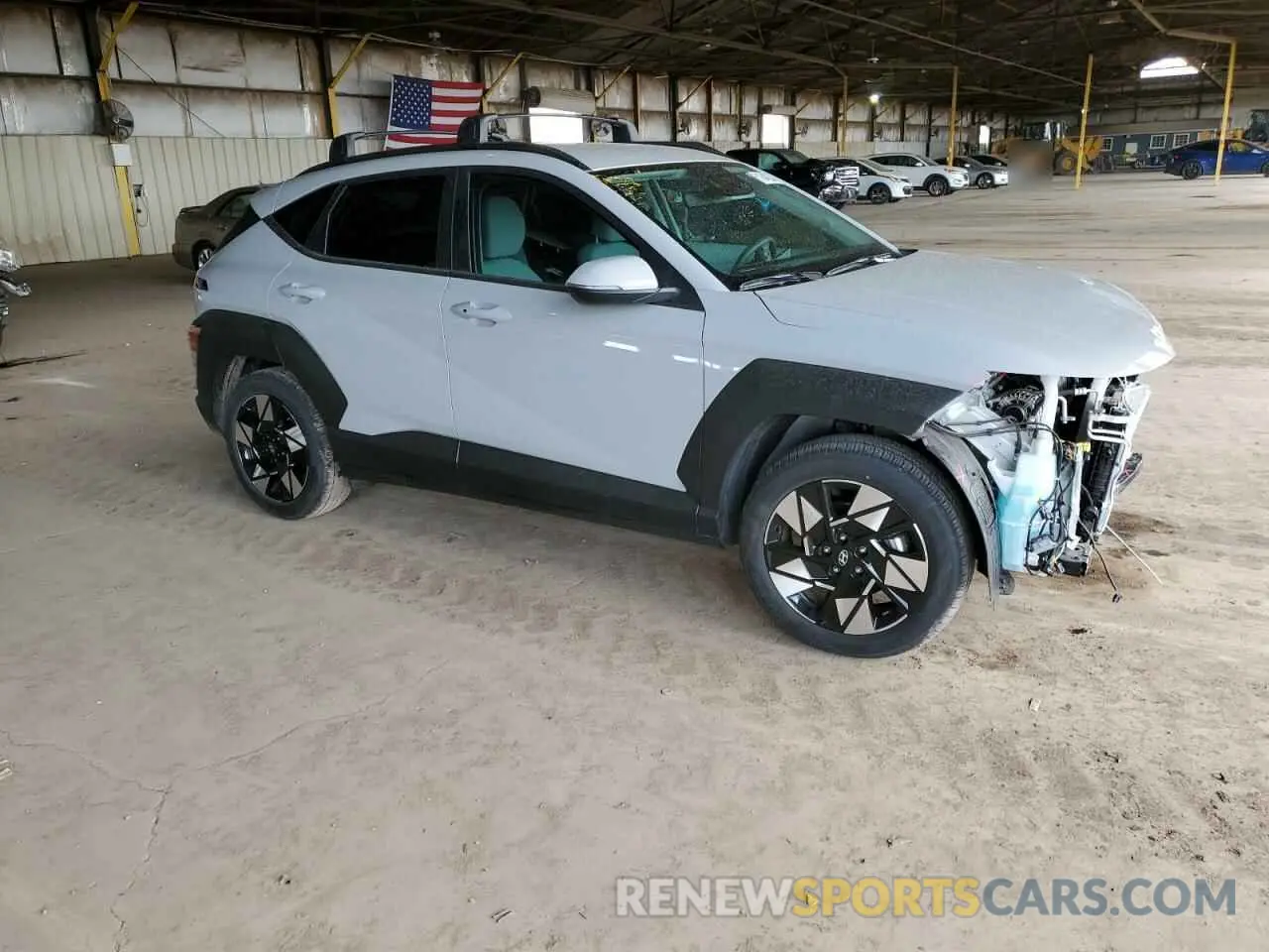 4 Photograph of a damaged car KM8HB3AB8RU166766 HYUNDAI KONA 2024