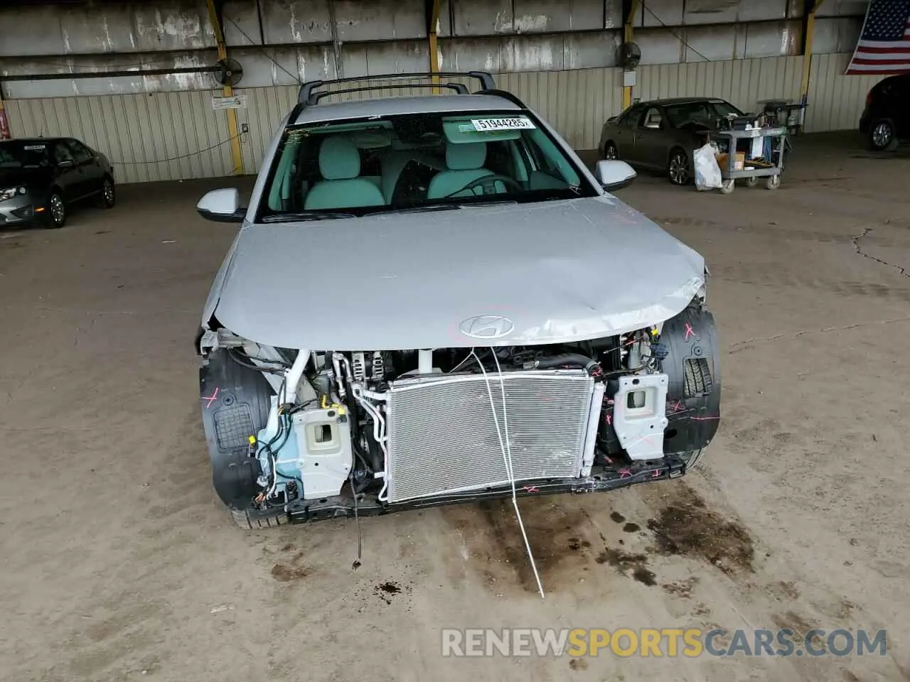 5 Photograph of a damaged car KM8HB3AB8RU166766 HYUNDAI KONA 2024