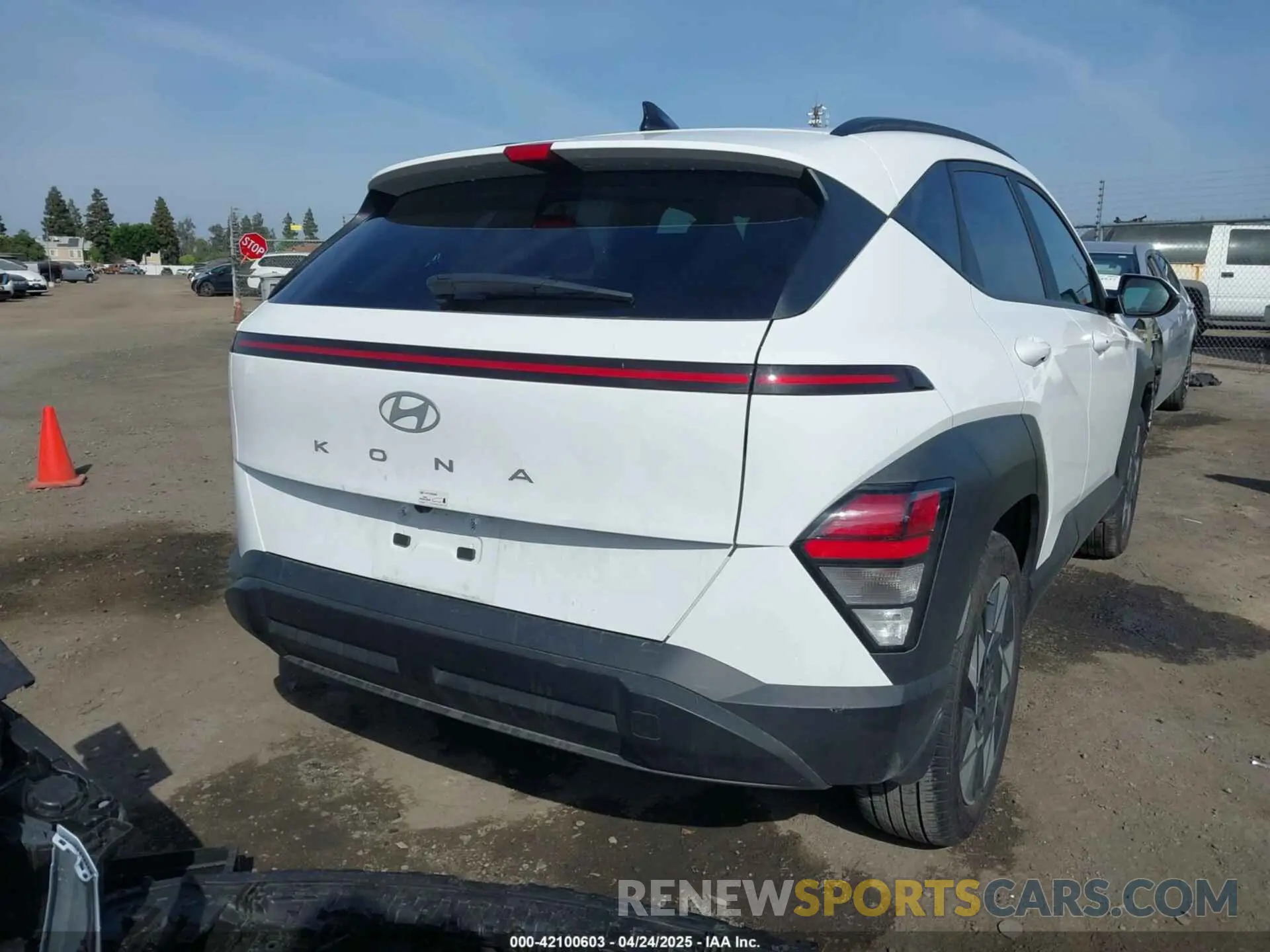 4 Photograph of a damaged car KM8HB3AB8RU169294 HYUNDAI KONA 2024