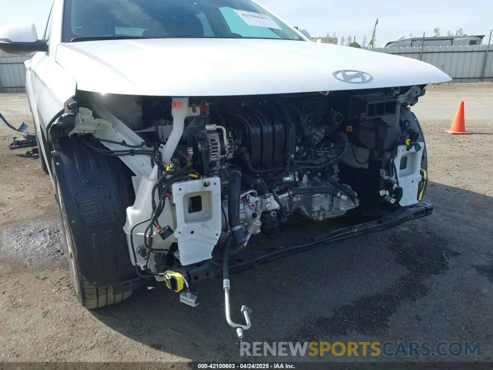 6 Photograph of a damaged car KM8HB3AB8RU169294 HYUNDAI KONA 2024