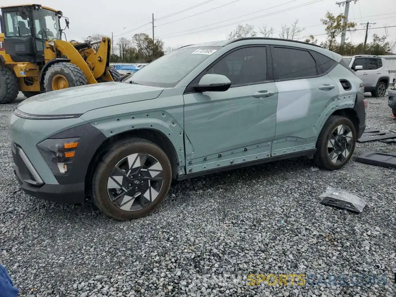 1 Photograph of a damaged car KM8HB3AB9RU038648 HYUNDAI KONA 2024