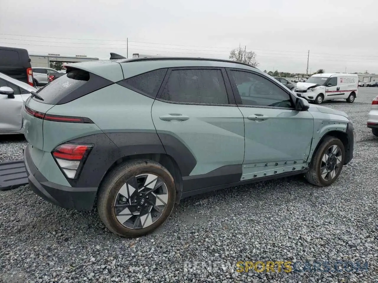 3 Photograph of a damaged car KM8HB3AB9RU038648 HYUNDAI KONA 2024