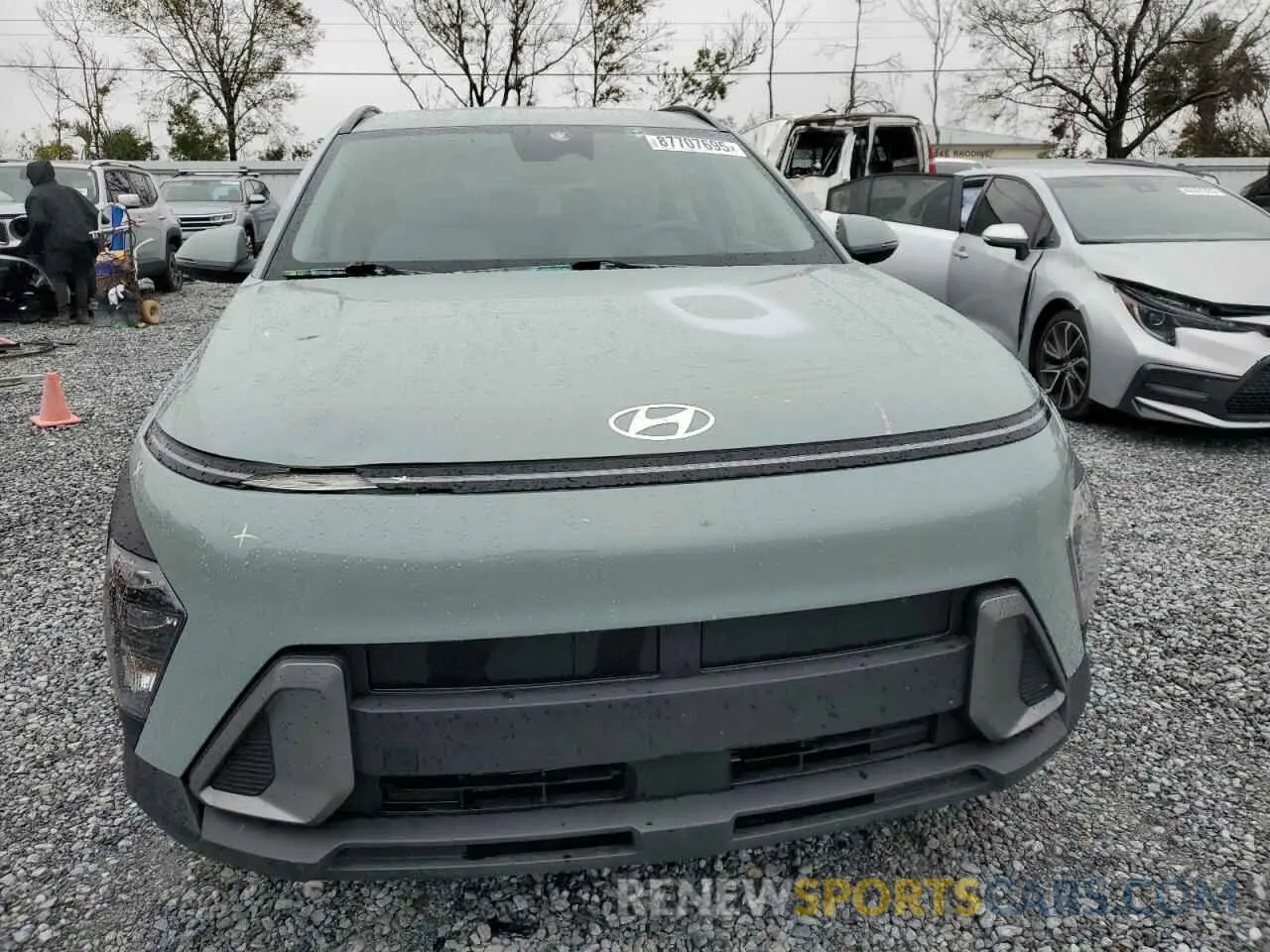 5 Photograph of a damaged car KM8HB3AB9RU038648 HYUNDAI KONA 2024