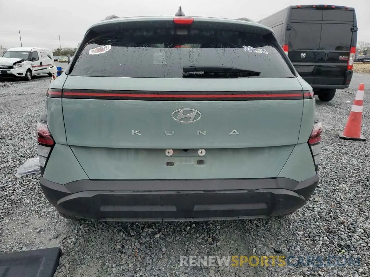 6 Photograph of a damaged car KM8HB3AB9RU038648 HYUNDAI KONA 2024